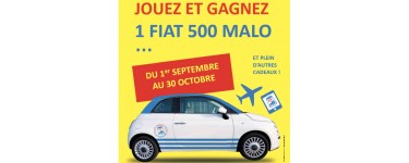 Malo: 1 voiture FIAT 500, 1 chèque voyage de 1500€, 1 an de yaourts MALO à gagner