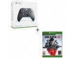Cdiscount: Jeu Xbox One Gears 5 + Manette Xbox One sans fil Grise/Bleue à 69,99€