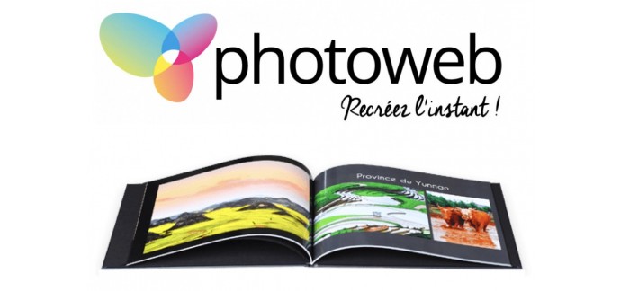 Photoweb: 1 livre photo prestige paysage de 26 pages à 3,95€ au lieu de 35,95€