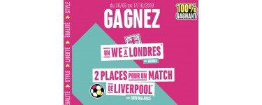 Chausport: Un week-end à Londres pour assister à un match de Liverppol et un set de voyage Lacoste à gagner