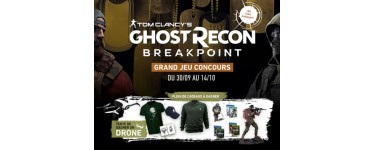 Micromania: 1 drone Parrot Bebop, des jeux Ghost Recon Breakpoint, des figurines et des goodies à gagner