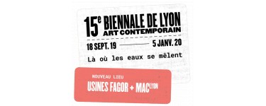 UGC: Un week-end à Lyon pour 2 personnes pour visiter la Biennale d'Art Contemporain à gagner