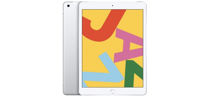 Amazon: Nouvel Apple iPad 10,2", Wi-Fi + Cellular, 128Go - Argent à 549€