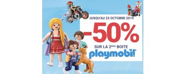 La Grande Récré: 50% de réduction sur la 2ème boite de Playmobil achetée
