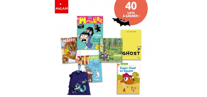 Milan Jeunesse: 40 lots à gagner pour les enfants