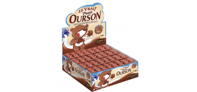 Amazon: Petit Ourson Guimauve Chocolat au Lait 160 Pièces 1,49 kg à 15,99€