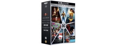 Amazon: Coffret DC Extended Universe L'intégrale (7 films) Blu-ray 4K Ultra HD à 62,99€