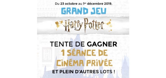 PicWicToys: 1 séance de cinéma privée et plein d'autres lots à gagner