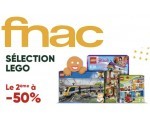 Fnac: 1 boîte de Lego achetée = 50% de réduction sur la 2ème parmi une sélection