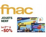 Fnac: 1 jouet Nerf acheté = le 2ème à -50%
