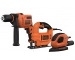 Cdiscount: Pack BLACK + DECKER Perceuse à Percusion + Ponceuse + Scie Sauteuse à 64,99€