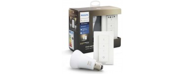 Boulanger: Ampoule connectée Philips E27 white ambiance + télécommande à 34,99€