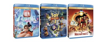 Fnac: 3 Blu-ray Disney parmi une sélection pour 30€