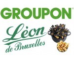 Groupon: Payez 1€ le bon de 12€ à valoir sur votre addition pour 2 chez Léon de Bruxelles