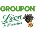 Groupon: Payez 1€ le bon de 12€ à valoir sur votre addition pour 2 chez Léon de Bruxelles