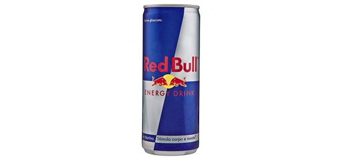 Red Bull: 1 canette 250ml de Red Bull Energy Drink offerte gratuitement