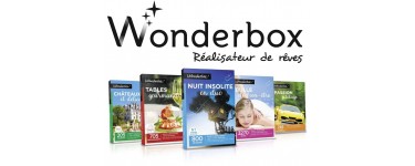 Wonderbox: 15% de remise sur votre commande