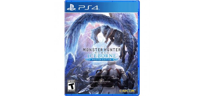 Amazon: Jeu Monster Hunter World: Iceborne Master Edition sur PS4 à 29,99€