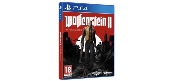 Boulanger: Wolfenstein II : The New Colossus sur PS4 à 5€