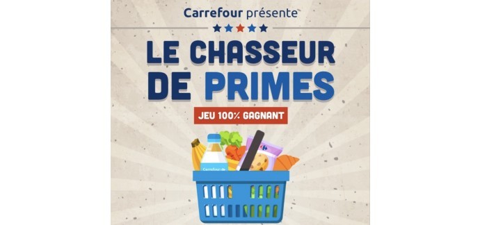 Carrefour: 500 000€ de cadeaux à gagner pour les titulaires de la carte de fidélité