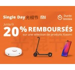 Rakuten: Jusqu'à 20% remboursés sur une sélection de produits Xiaomi pour le Singles'Day