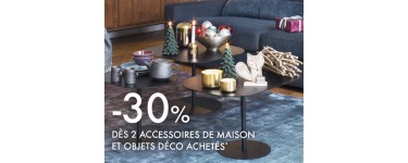 Habitat:  -30% dès 2 accessoires maison et décoration de Noël achetés