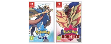 E.Leclerc: Pokémon Bouclier ou Pokemon Epée sur Nintendo Switch à 44,49€ 