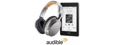 Amazon: 6 mois d'abonnement au service d'écoute de Livres audio et Podcasts Audible à -50% pendant 6 mois
