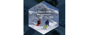 UCPA: 4 séjours UCPA pour deux personnes et 2 sacs à dos Ski Miller à gagner