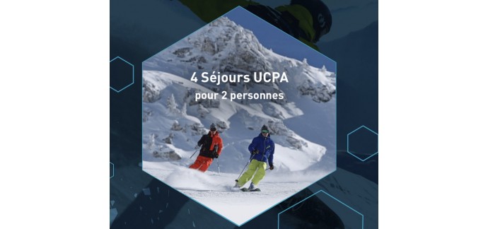 UCPA: 4 séjours UCPA pour deux personnes et 2 sacs à dos Ski Miller à gagner