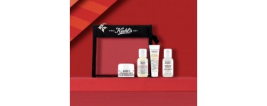 Kiehl's: Une trousse Kiehl's incluant 4 tailles week-end offerte dès 40€ d'achat pour la Black Week