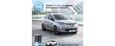 Renault: Un voiture électrique Renault Zoé Iconic à gagner