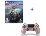 Cdiscount: Jeu God of War PlayStation Hits sur PS4 + Manette PS4 DualShock 4 Rose Gold à 49,99€