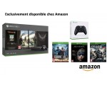Amazon: Pack console Xbox One X + 2e Manette + 4 jeux (Division 2, Resident Evil, HellBlade et GOW 4) à 399€