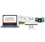 Cdiscount: PC Portable HP 14"HD - RAM 4Go, 32Go, Office 365 inclus + Xbox One S + 3 jeux + 2e Manette à 279,99€