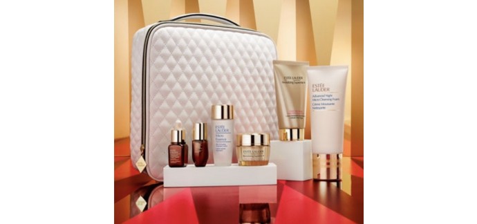 Estée Lauder: Un sac de voyage avec 6 essentiels de luxe, dont 2 en format vente, offert dès 100€ d’achat