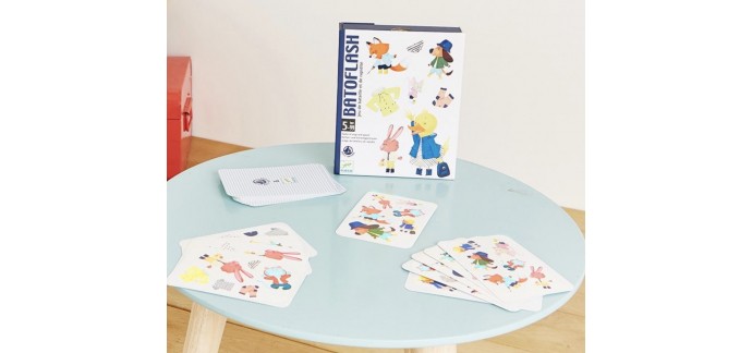 Petit Bateau: Un jeu de cartes Petit Bateau x DJECO offert par tranche de 59€
