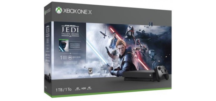 Micromania: Pack Xbox One X 1 To + Star Wars Jedi: Fallen Order à 299,99€