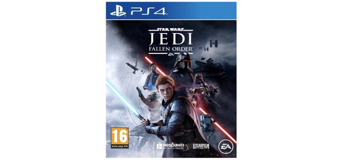 Auchan: Star Wars Jedi : Fallen Order sur PS4 à 34,99€
