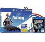 eBay: Console PS4 Slim 500Go + Voucher FORTNITE + Watch Dogs Complete Edition à 259,99€