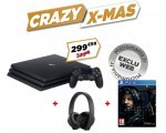 Micromania: Console PS4 pro + casque gold + jeu death stranding à 299,99€
