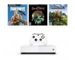 Cdiscount: Console Xbox One S All Digital 1 To + 3 jeux dématérialisés à 149,99€