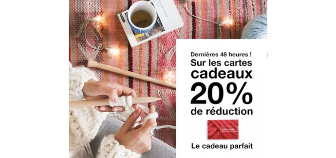 We Are Knitters: 20% de réduction sur les cartes cadeaux