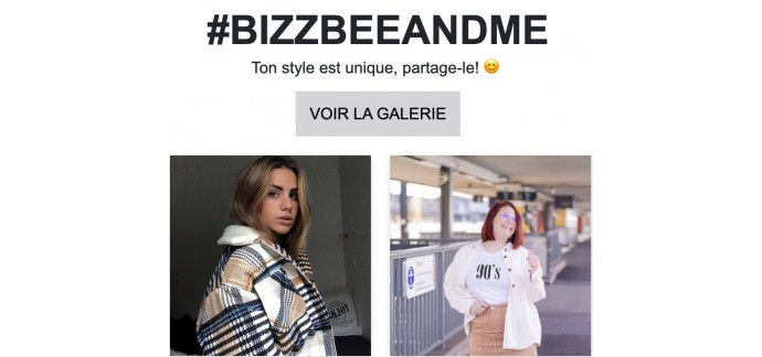BZB: Une carte cadeau de 100€ à gagner chaque mois sur instagram avec #Bizzbeeandme