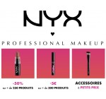 Nyx Cosmetics: [Ventes Privées] Jusqu'à 50% de réduction sur une sélection d'articles