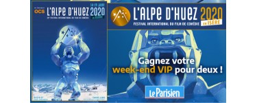 Le Parisien: Un week-end VIP pour 2 pour le Festival International du film de comédie