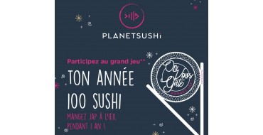 Planet Sushi: 1 an de sushi à gagner