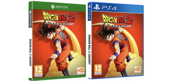 Auchan: Dragon Ball Z Kakarot sur PS4 ou Xbox One à 51,99€