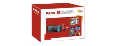 Fnac: Nintendo Switch + Labo Multi-Kit + Aladdin et le Roi Lion + Lego Marvel Super Heroes à 349,99€