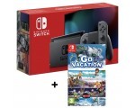 Auchan: Console Nintendo Switch Grise + jeu Go Vacation à 309,99€